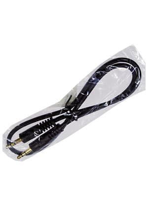 3-0015G-0.5, Шнур шт 3.5 st-шт 3.5 st plastic-gold, d=4 мм, 0.5 м