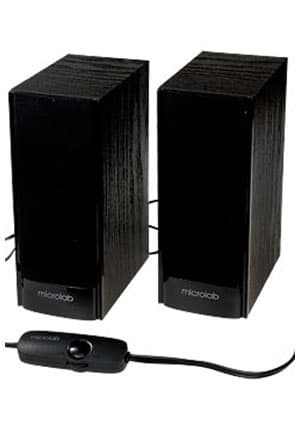 Microlab B-56 2.0, Колонки,2W,(RMS)