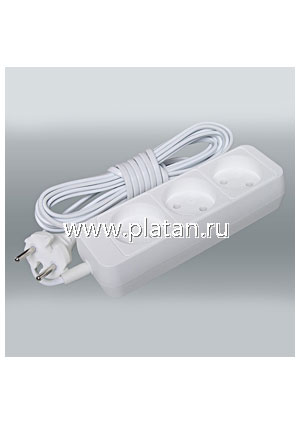 РС-3-3м, Удлинитель сетевой, 3 розетки, 3м