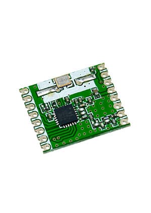 RFM67W-868S2, передатчик 868МГц FSK/GFSK/MSK/GMSK/OOK SPI