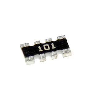 CAY16-100J4LF, 1206, Резисторная сборка SMD 1206 4 резисторов по 10Ом