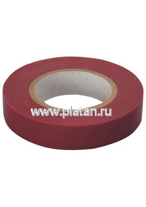 ИЗОЛЕНТА ПВХ 19ММ Х 20М КРАСНАЯ