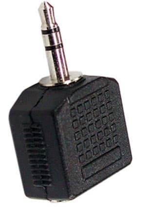 NP-564, аудио переходник(3.5CT-2 гн. 3.5CT)