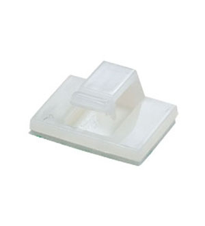 07-2317 ПЛОЩАДКА ПОД ШЛЕЙФ 17 ММ Х 12 ММ УПАКОВКА 100ШТ.БЕЛАЯ