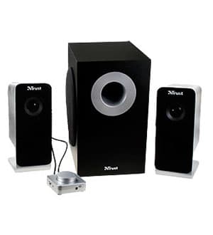 TRUST SOUNDFORCE, Колонки 2.1 Pro 2.4W, ПДУ