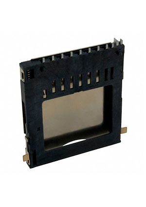 SD-RSMT-2-MQ, разъем SD карты угловой SMT шаг 2.5мм