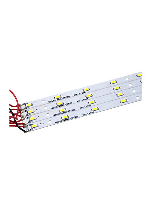 LED KIT 5000K, Набор 4 линейки 520x12мм, 64 светодиодов 5630 0,5 Вт