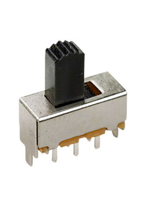 SS22F07G10-G, переключатель сдвиговый 50В 0.3А h=10мм