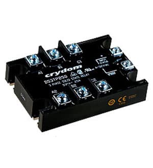 D53TP25D, 3ф.реле 4-32VDC,25А/530VAC