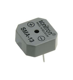 SMA-13LT-P7.5, пьезоизлучатель с генератором.13мм