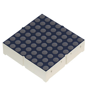 TC15-11SRWA, Dot matrix / 8x8 / Red 640 nm / 12000 - 45000 ucd