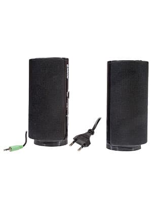 SPK-210, DEFENDER, Колонки, 2х2W, 220В, разъем для наушников