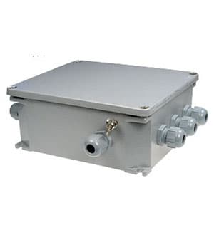 AJB-6, соед.коробка на 6 датчиков, алюм.