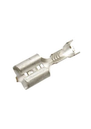 5-160558-2, FASTIN-FASTON-2, клемма нож.гнездо 6.35мм неизол.0.5-1.5мм2