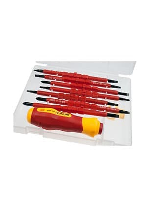 2028E, отвертка с насадками в изоляции 7-в-1