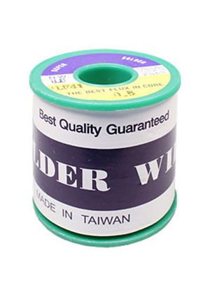 SOLD.WIRE, 0.5MM, 1LB/ROLL (PB FREE), Припой Pb Free, проволочный  0.5мм с канифолью 454г