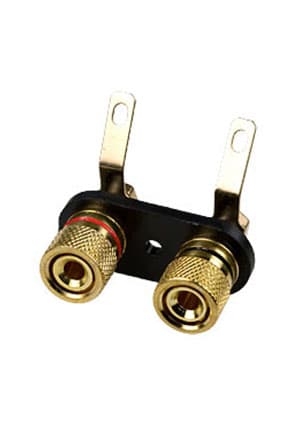 1-753G, площадка для динамика металл "позолоченная" на корпус