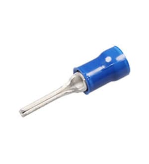 165171-0, PLASTI-GRIP0, клемма шпилька изол.(синяя) на провод 1-2.5мм2