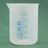 Стакан низкий Экросхим со шкалой: 50 мл ПП