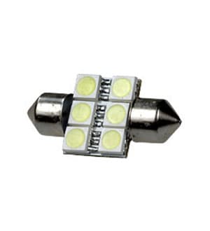 ARL-T10X31MM, 5050 smd 6-LED(12V, SV8.5HR) ARL (авт.лампы)