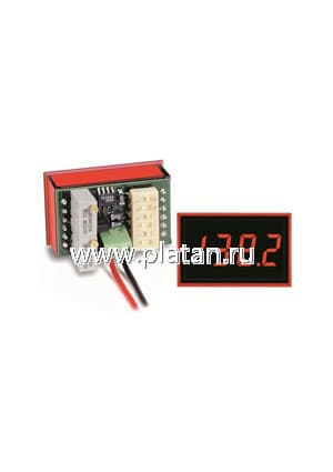 DMS-20PC-4/20S-C, Амперметр цифровой, измерительная головка 4-20mA, DIP-переключатель