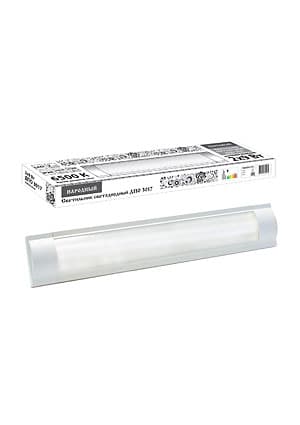 SQ0329-0129, Светодиодный светильник LED ДПО 3017 1800 лм 2х9 Вт, 6500К Народный