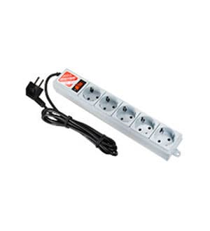 SPG-B-6, Power Cube,сетевой фильтр, 1,9м, 5 розеток, серый