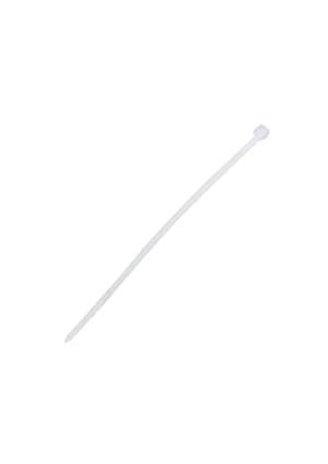 GT-100M (100PCS/BAG), GT-100M, стяжка 100х2.5 мм белая нейлон, уп.100 шт. (CV-10025)