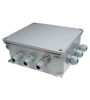 AJB-8, соед.коробка на 8 датчиков, алюм.