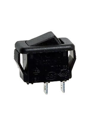MR5-110-F2-BB-G, выключатель ON-OFF 250В 3A черн.
