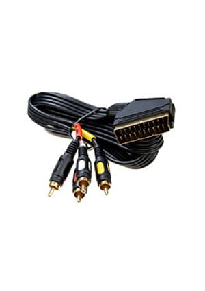 408-052, Scart- 4RCA, L=1.5 м