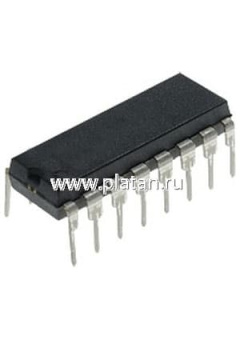 SN74HC259N, 8-битный регистр-защелка с адресацией [DIP-16]