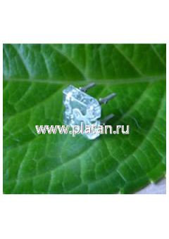 BL-FL7600BGC, Светодиод "Пиранья" зеленый 100" 4000мКд 505нМ (Ultra Bluish Green)