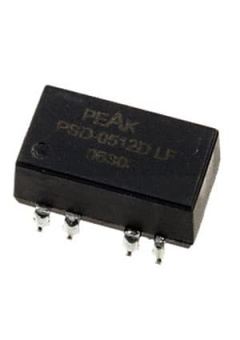 PSD-0512DLF, DC/DC,1W,Вх:4.5-5.5V,Вых:+-12V/+-50mA,1000VDC,SMD,Ind.