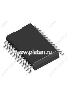 SN74LVC4245ADW, Восемь шинных приемопередатчиков, 3.3В 5В, три состояния на выходе, [SO-24-300]