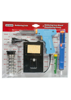 12-0164, Набор для пайки, паяльник импульсный 220В/30-70Вт