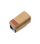 TAJA336K006RNJ, 3216-18, Cap Tant Solid 33uF 6.3V A CASE 10% (3.2 X 1.6 X 1.6mm) Inward L SMD 3216-1