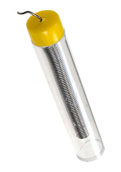 SOLD.WIRE, 1.0MM, 20G, 63%Sn припой-проволочный 1мм с канифолью  20г