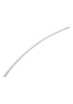 81406, ТКСП Ф5.0 white, трубка силиконовая (кембрик) бел  до 1200В 1м