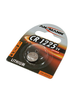 CR1225, 3В, BL1, дисковый, литий, ANSMANN,1шт.