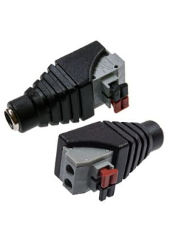 14-0315-2, разъем питания гн. 2.10 х 5.50 с быстрозажимной колодкой