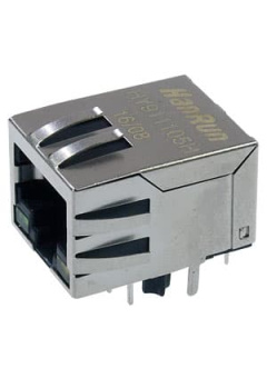 HY911105H, гнездо RJ-45 с трансф.