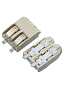 L-KLS2-L13-02P, разъем для LED 2 конт. шаг 6мм