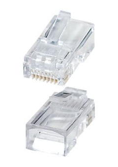 TP8P8C (RJ45) ВИЛКА, сетевая на кабель