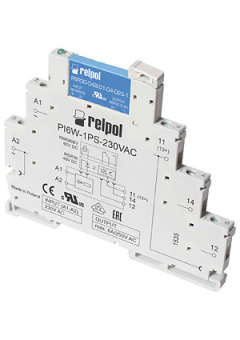 PIR6W-1PS-230VAC/DC-R (GRAY)