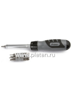 8PK-SD010, Отвертка с насадками (12шт)