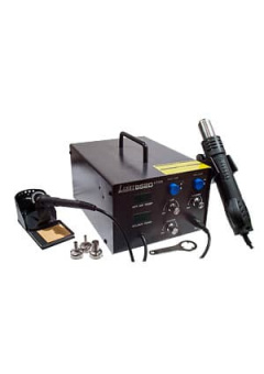 LUKEY-852D+ FAN, Станция паяльная термовоздушная + паяльник