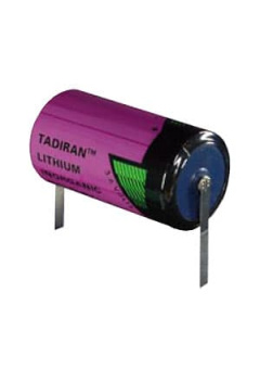 SL-2870/T, батарейка Li-SOCl2 3.6В 8.5Ачас Д26.2*50 -55+85гр лепестки