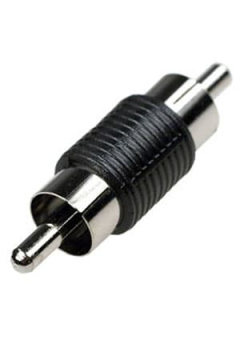 2-268 (NP-597), переход RCA "шт" - RCA "шт" пластик