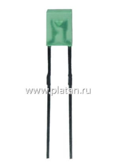 L-914GDT, Светодиод зеленый 2х3мм 6мКд